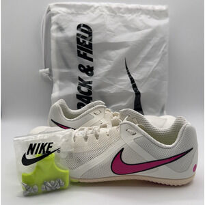 Nike Zoom Rival Multi-Event Sail Fierce Pink Men's Track Spikes DC8749-101 Sz 10